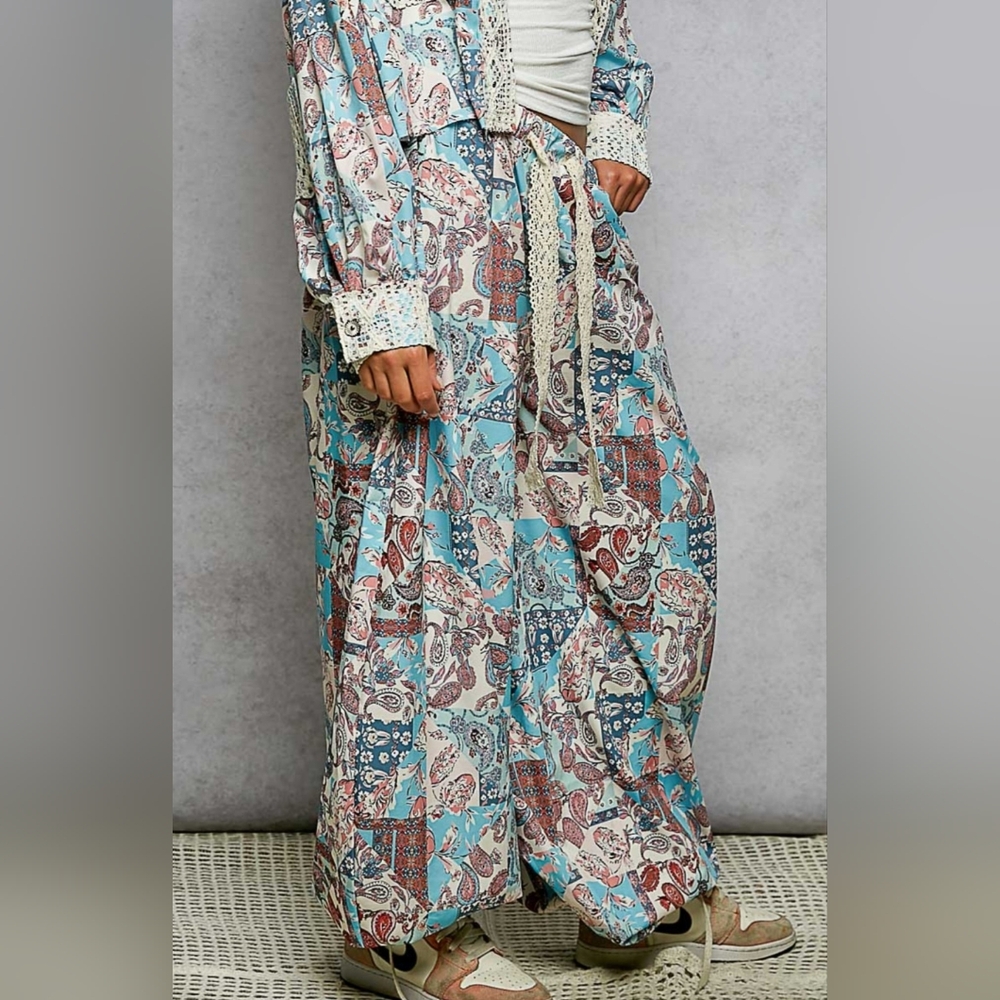 🐼#1100 POL Wander Free Patchwork Boho Set - Picture 8 of 11